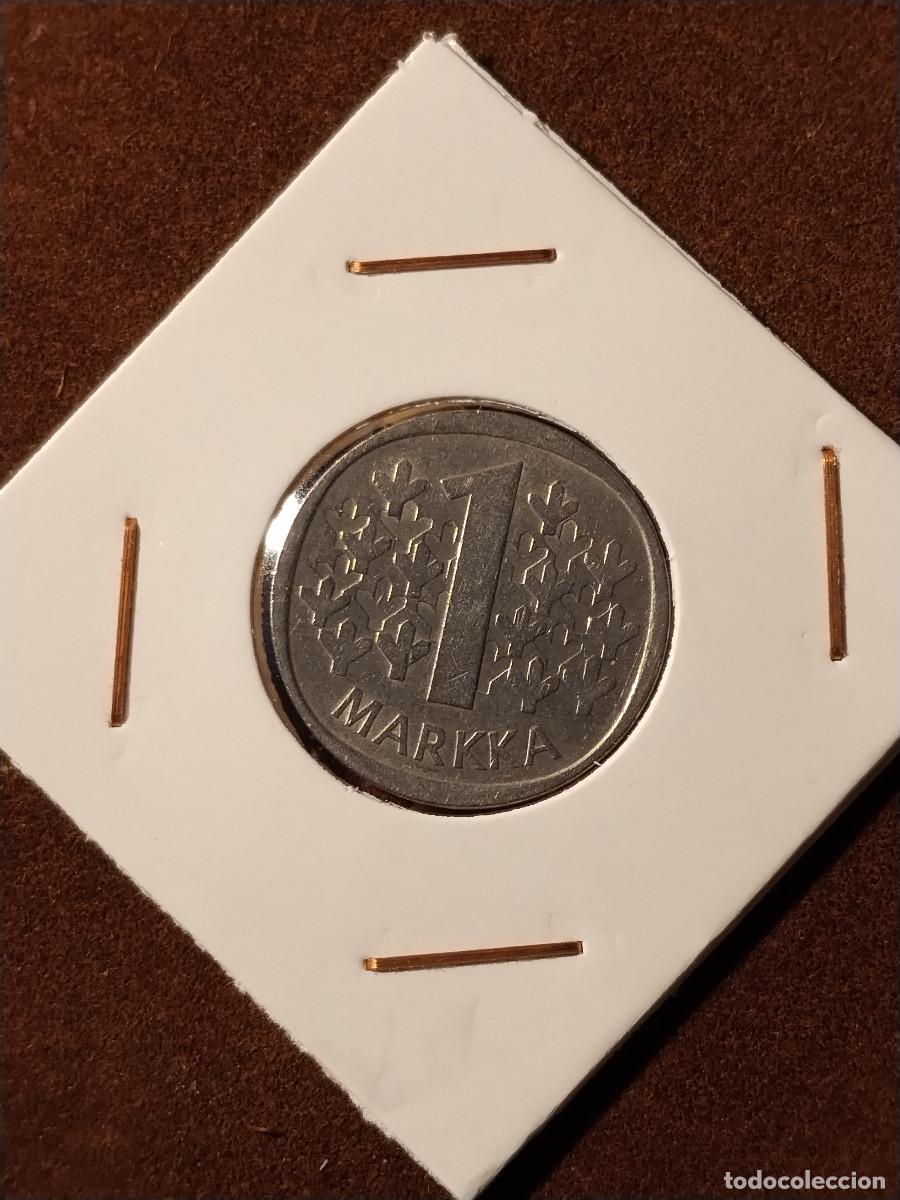 Monedas antiguas de Europa: Finlandia &ndash; 1 Markka 1974 (Suomen Tasavalta)