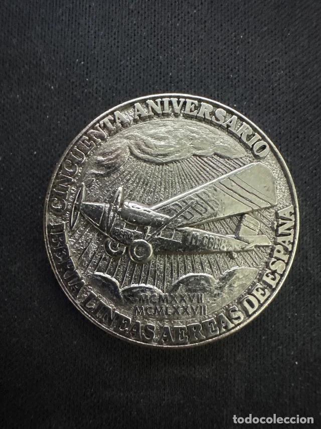 Monedas antiguas de Europa: Moneda Iberia 50 Aniversario Avi&oacute;n