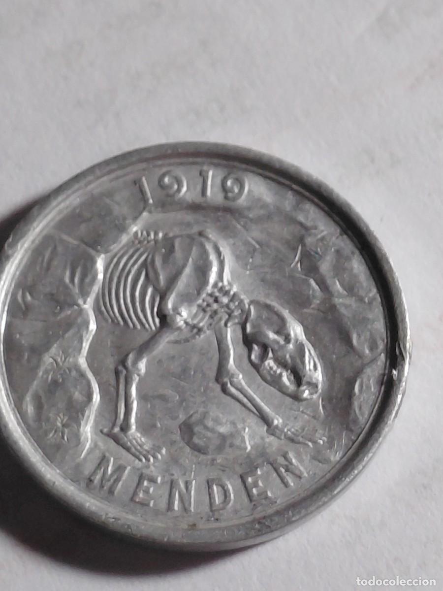 Monedas antiguas de Europa: ALEMANIA - rara moneda NOTGEL