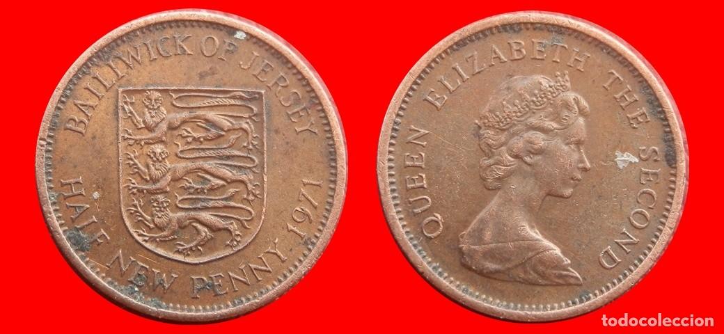 Monedas antiguas de Europa: 1/2 PENIQUE PENNY 1971 JERSEY-151374