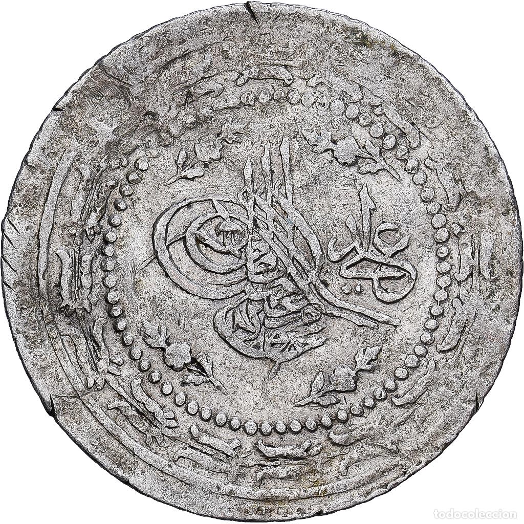 Monedas antiguas de Europa: [#1261245] Ottoman Empire, Mahmud II, 1-1/2 Kurush, '1833 (1223//26)', Qustantiniyah