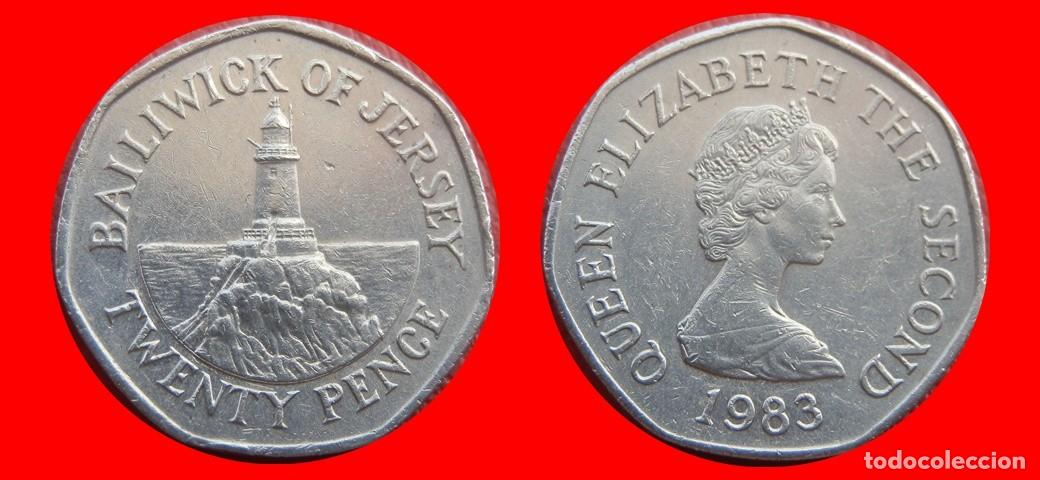Monedas antiguas de Europa: 20 PENIQUES PENCE 1983 JERSEY-151378