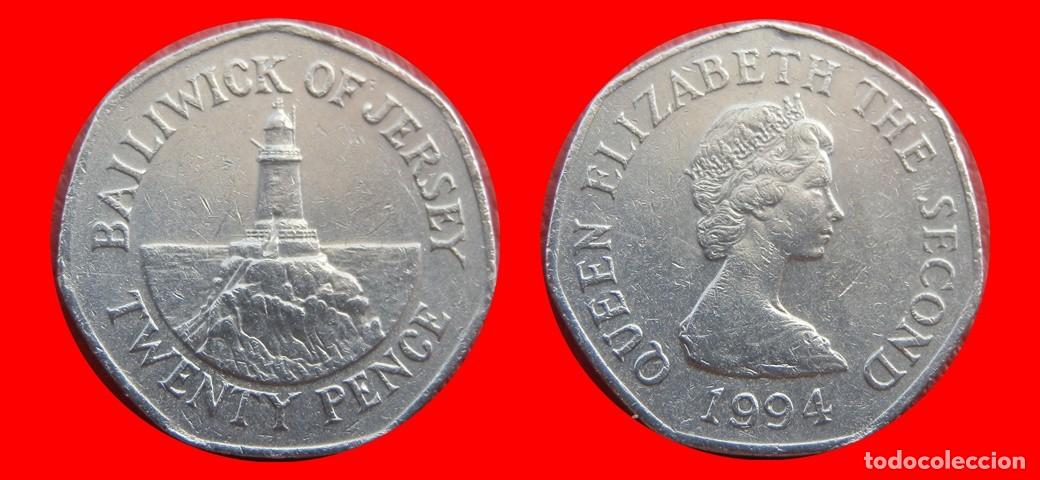Monedas antiguas de Europa: 20 PENIQUES PENCE 1994 JERSEY-151379