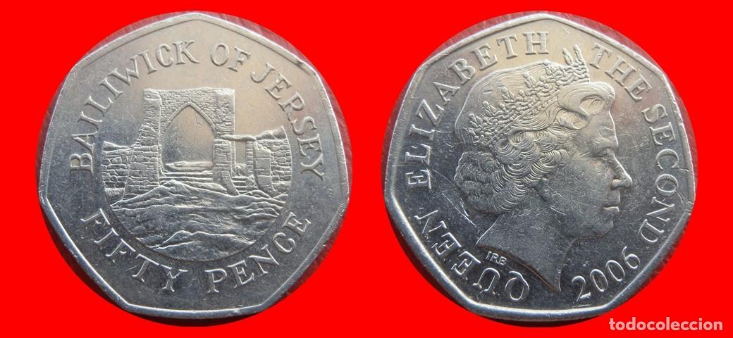 Monedas antiguas de Europa: 50 PENIQUES PENCE 2006 JERSEY-151388