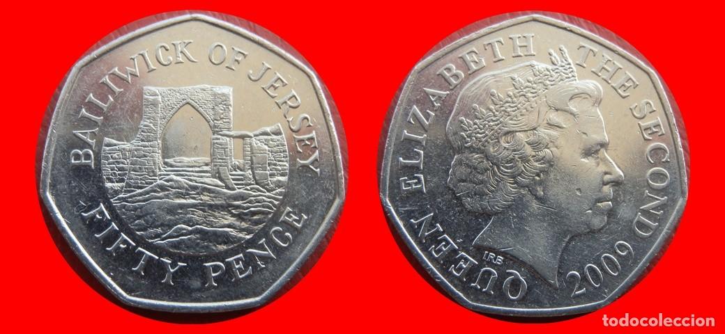 Monedas antiguas de Europa: 50 PENIQUES PENCE 2009 JERSEY-151389