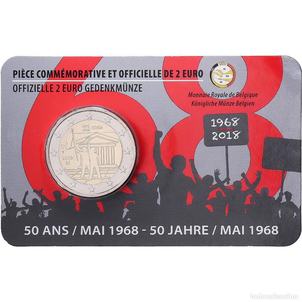 Monedas antiguas de Europa: [#1545436] B&eacute;lgica, 2 Euro, 50 Ans / Mai 1968, BU, 2018, Monnaie Royale des Pays Bas