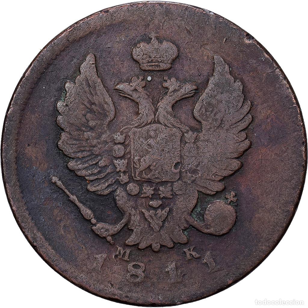 Monedas antiguas de Europa: [#1551465] Rusia, Alexander I, 2 Kopeks, 1811, Saint Petersburg, Cobre, BC+, KM:118.4