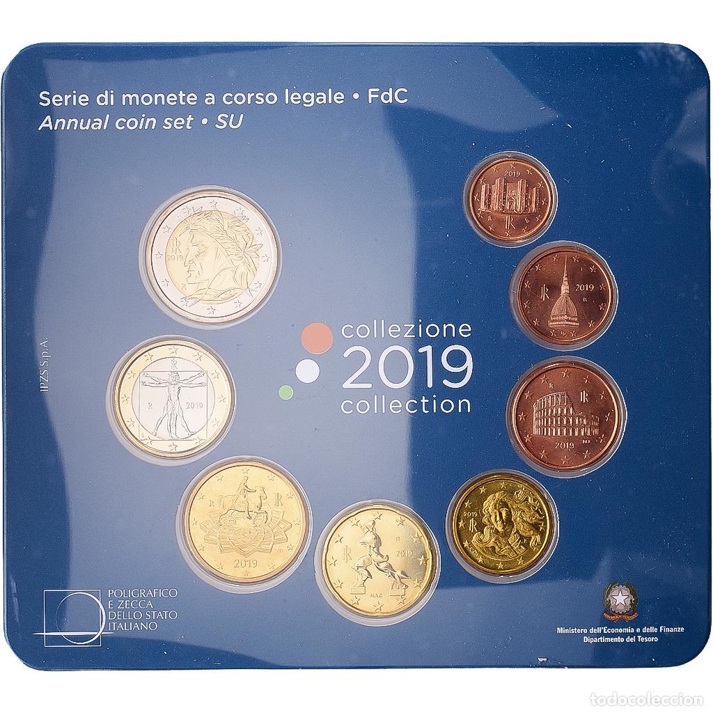 Monnaies anciennes de Europe: [#1545451] Italia, Set 1 ct. - 2 Euro, s&eacute;rie FDC, 2019, Rome, Sin informaci&oacute;n, FDC