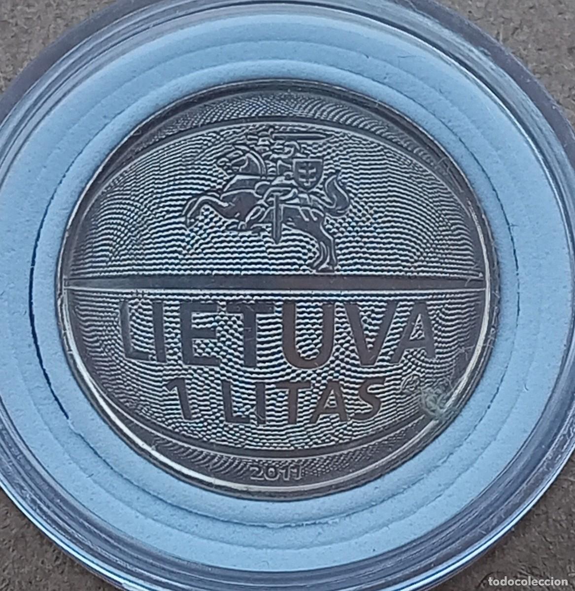 Monedas antiguas de Europa: LOTE N&ordm; 115 MONEDA CONMEMORATIVA DE LITUANIA (SIN CIRCULAR)
