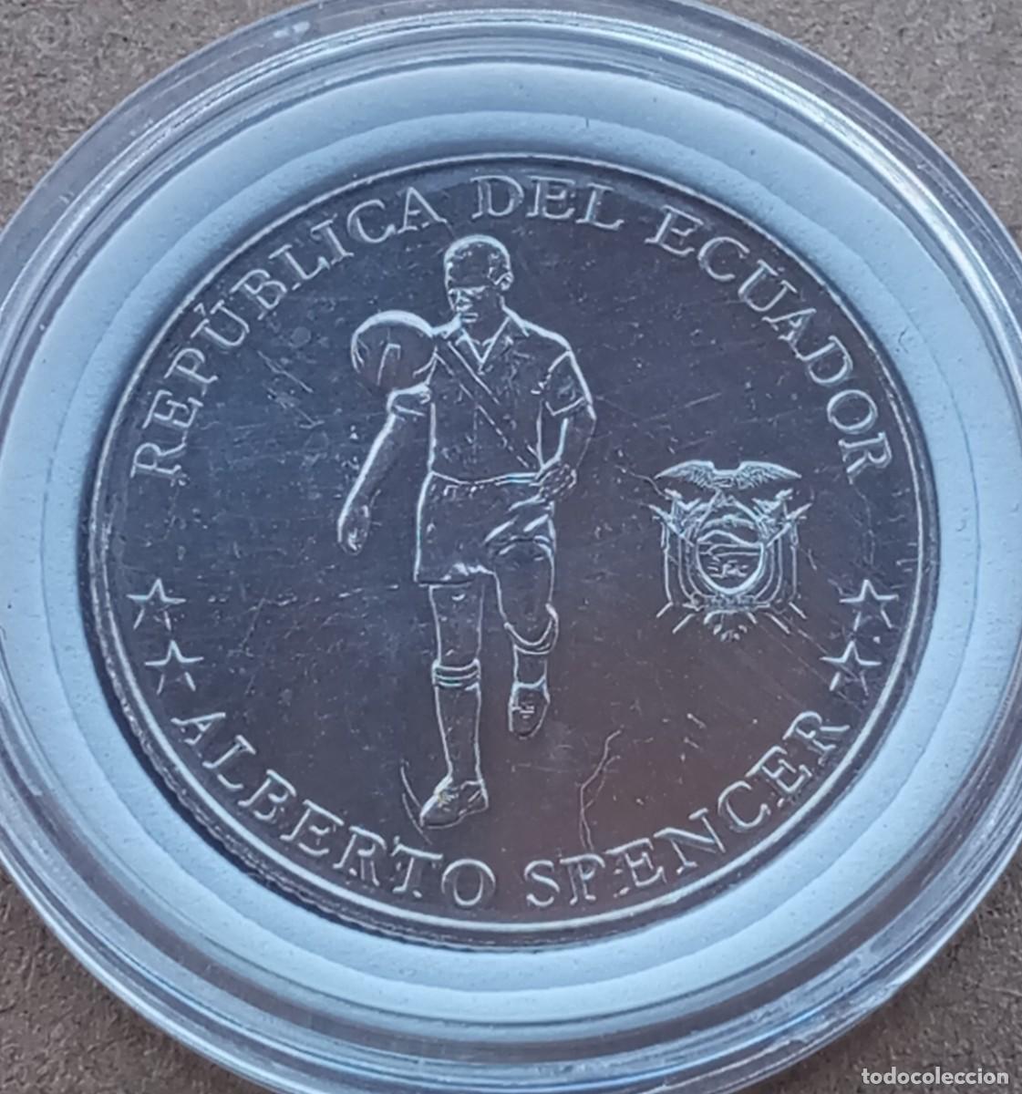 Monedas antiguas de Europa: LOTE N&ordm; 116 MONEDA CONMEMORATIVA DE EUCUADOR (SIN CIRCULAR)