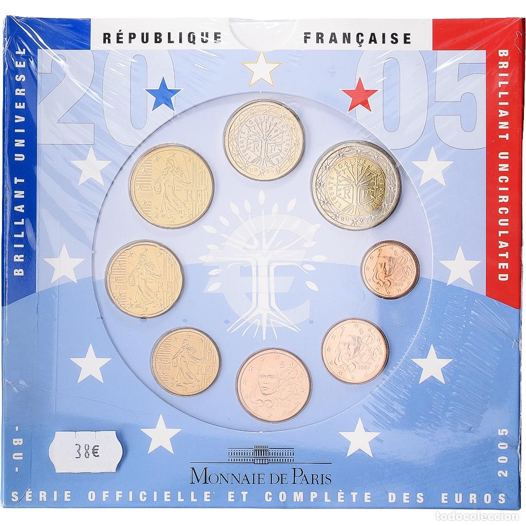 Monedas antiguas de Europa: [#1545465] Francia, Set 1 ct. - 2 Euro, S&eacute;rie BU, 2005, MDP, Sin informaci&oacute;n, FDC