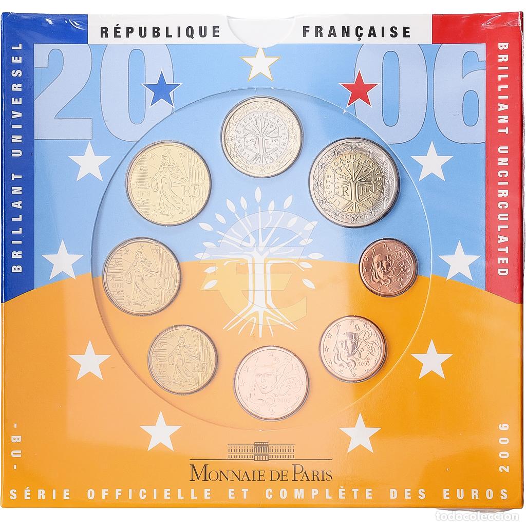 Monedas antiguas de Europa: [#1545464] Francia, Set 1 ct. - 2 Euro, S&eacute;rie BU, 2006, MDP, Sin informaci&oacute;n, FDC
