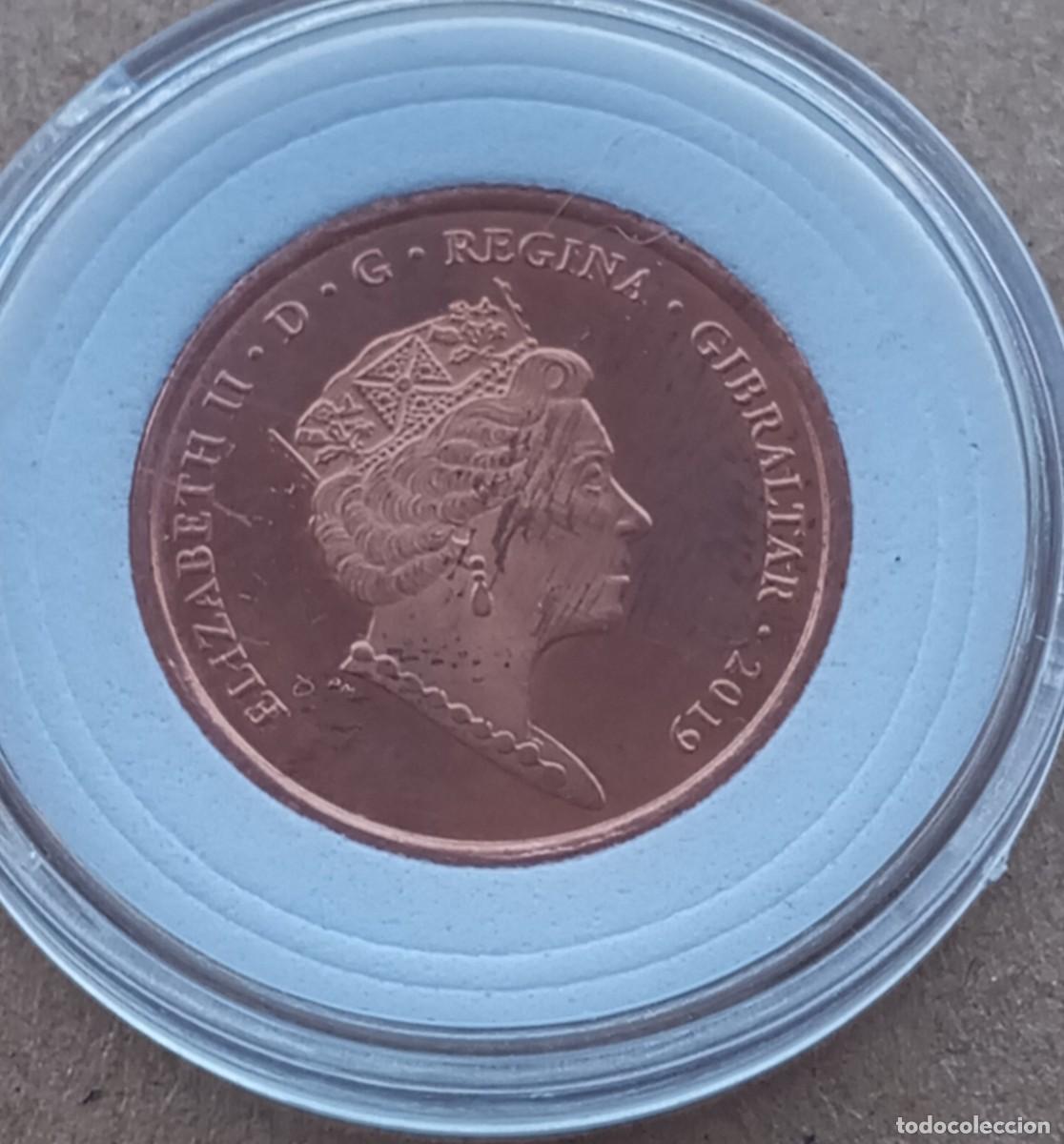Monedas antiguas de Europa: LOTE N&ordm; 122 MONEDA CONMEMORATIVA DE GIBRALTAR (SIN CIRCULAR)