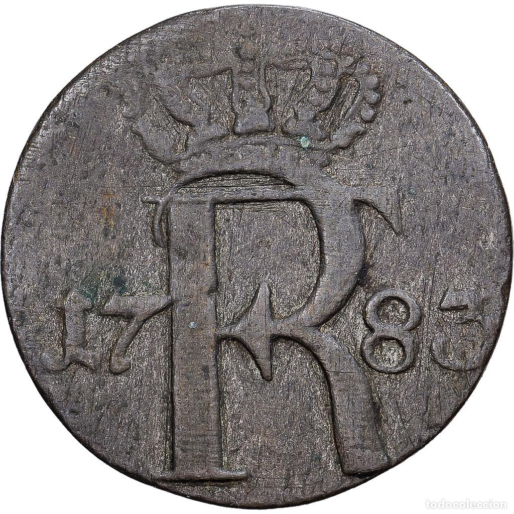 Monedas antiguas de Europa: [#1545532] Kingdom of Prussia, Friedrich II, 1/24 Thaler, 1783, Berlin, Vell&oacute;n, BC+