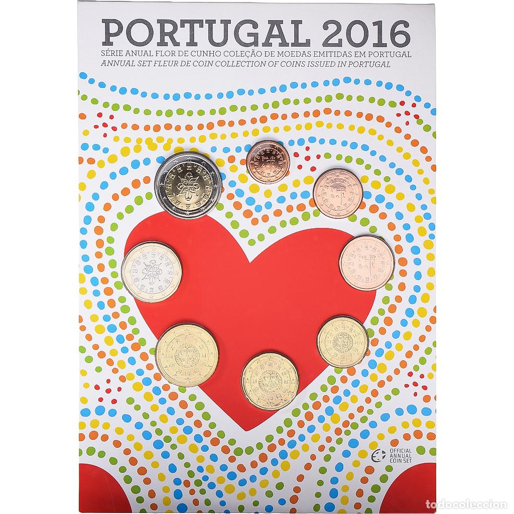 Monedas antiguas de Europa: [#1545477] Portugal, Set 1 ct. - 2 Euro, s&eacute;rie FDC, 2016, Lisbon, Sin informaci&oacute;n, FDC