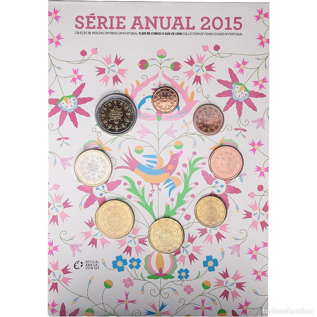 Monedas antiguas de Europa: [#1545478] Portugal, Set 1 ct. - 2 Euro, s&eacute;rie FDC, 2015, Lisbon, Sin informaci&oacute;n, FDC