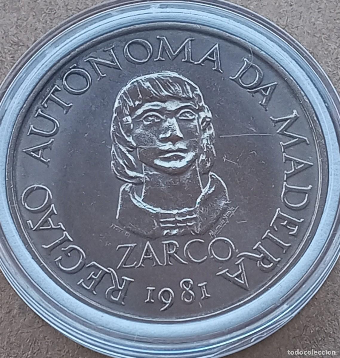 Monedas antiguas de Europa: LOTE N&ordm; 128 MONEDA CONMEMORATIVA DEL ARCHIPIELAGO DE MADEIRA. (SIN CIRCULAR)