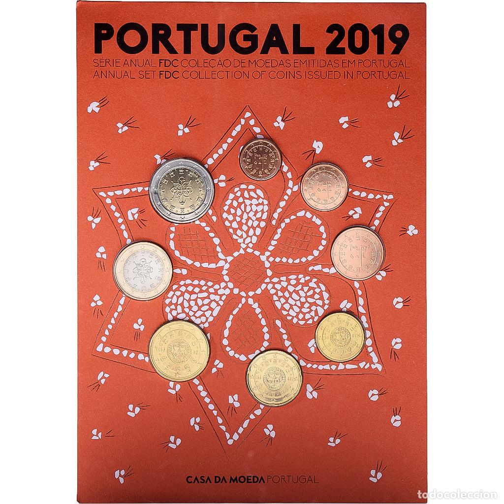 Monedas antiguas de Europa: [#1545479] Portugal, Set 1 ct. - 2 Euro, s&eacute;rie FDC, 2019, Lisbon, Sin informaci&oacute;n, FDC