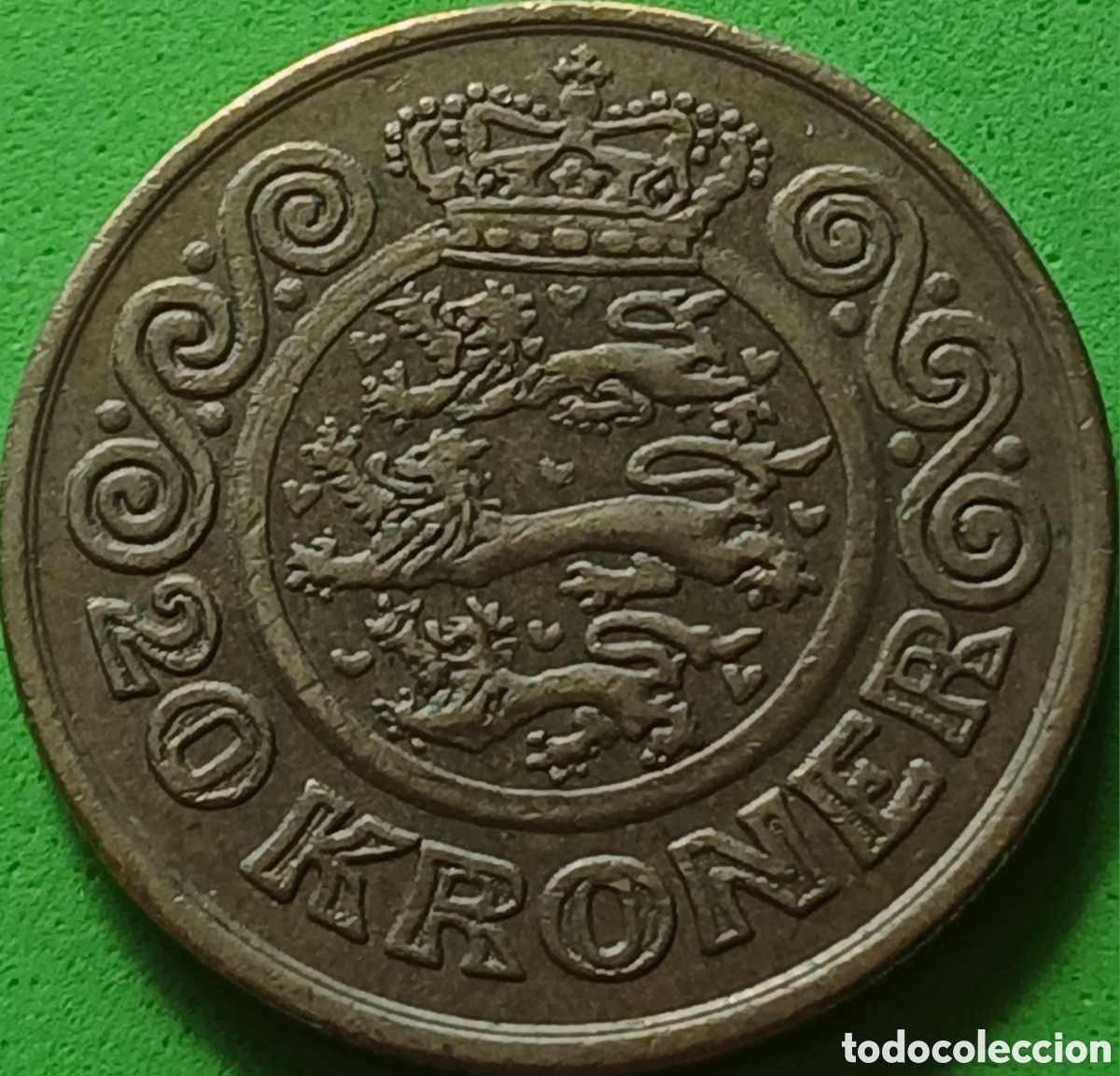 Monedas antiguas de Europa: Dinamarca 20 coronas 1996 km#878