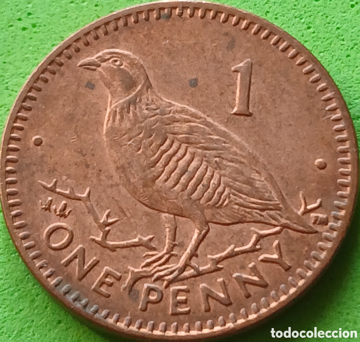 Monedas antiguas de Europa: Gibraltar 1 penique 1999 km#773