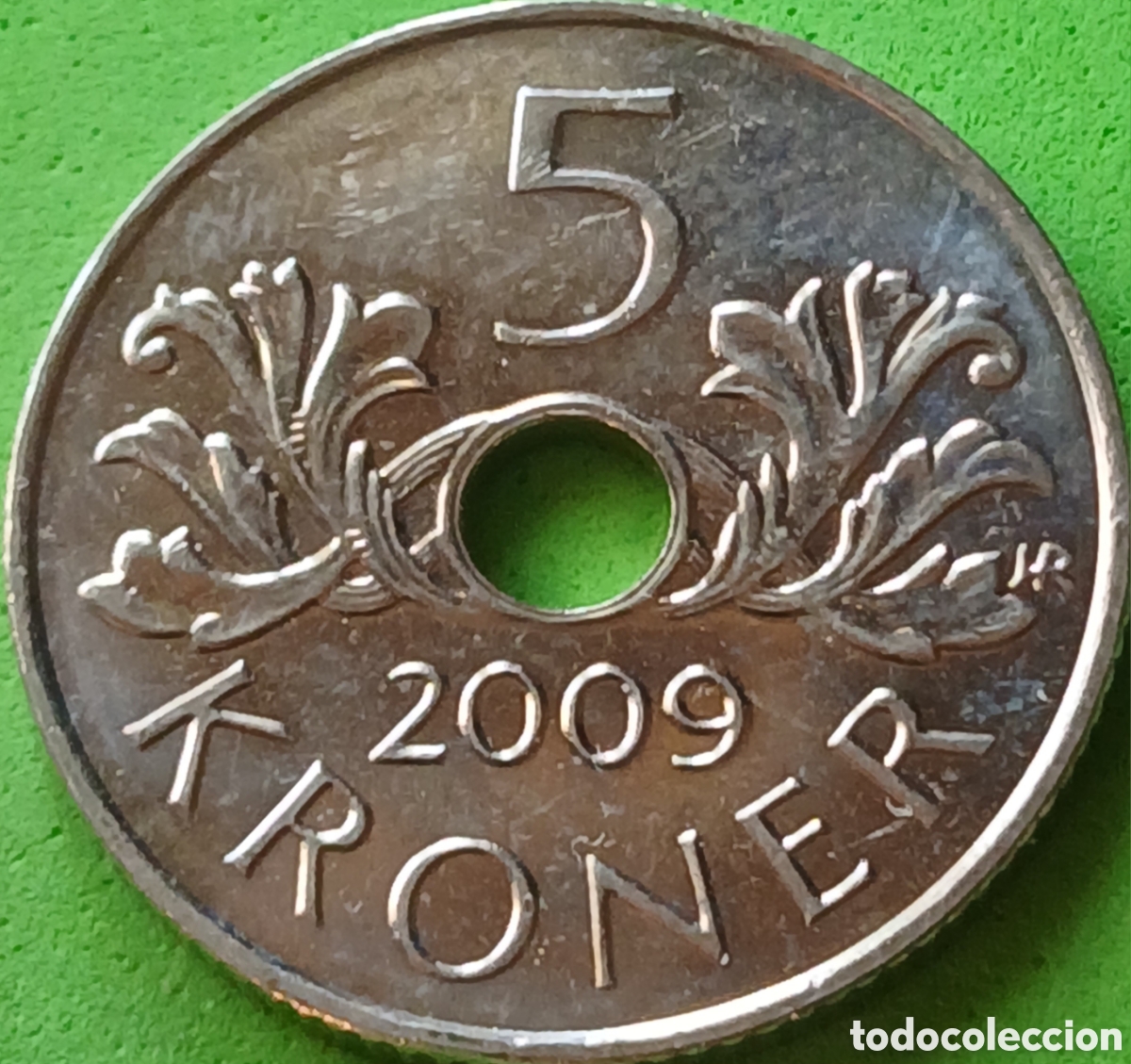 Monedas antiguas de Europa: Noruega 5 coronas 2009 km#463