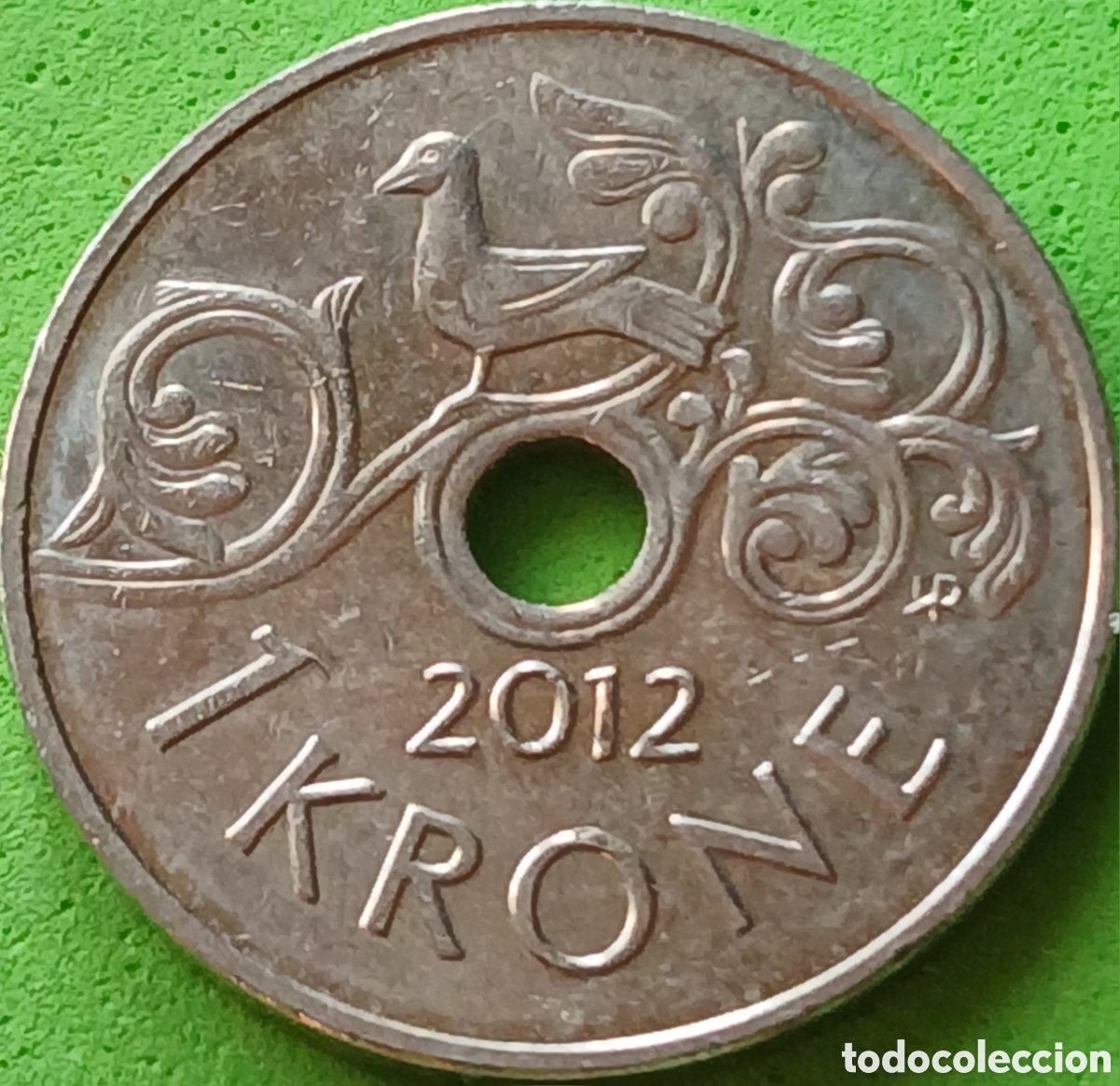 Monedas antiguas de Europa: Noruega 1 corona 2012 km#462