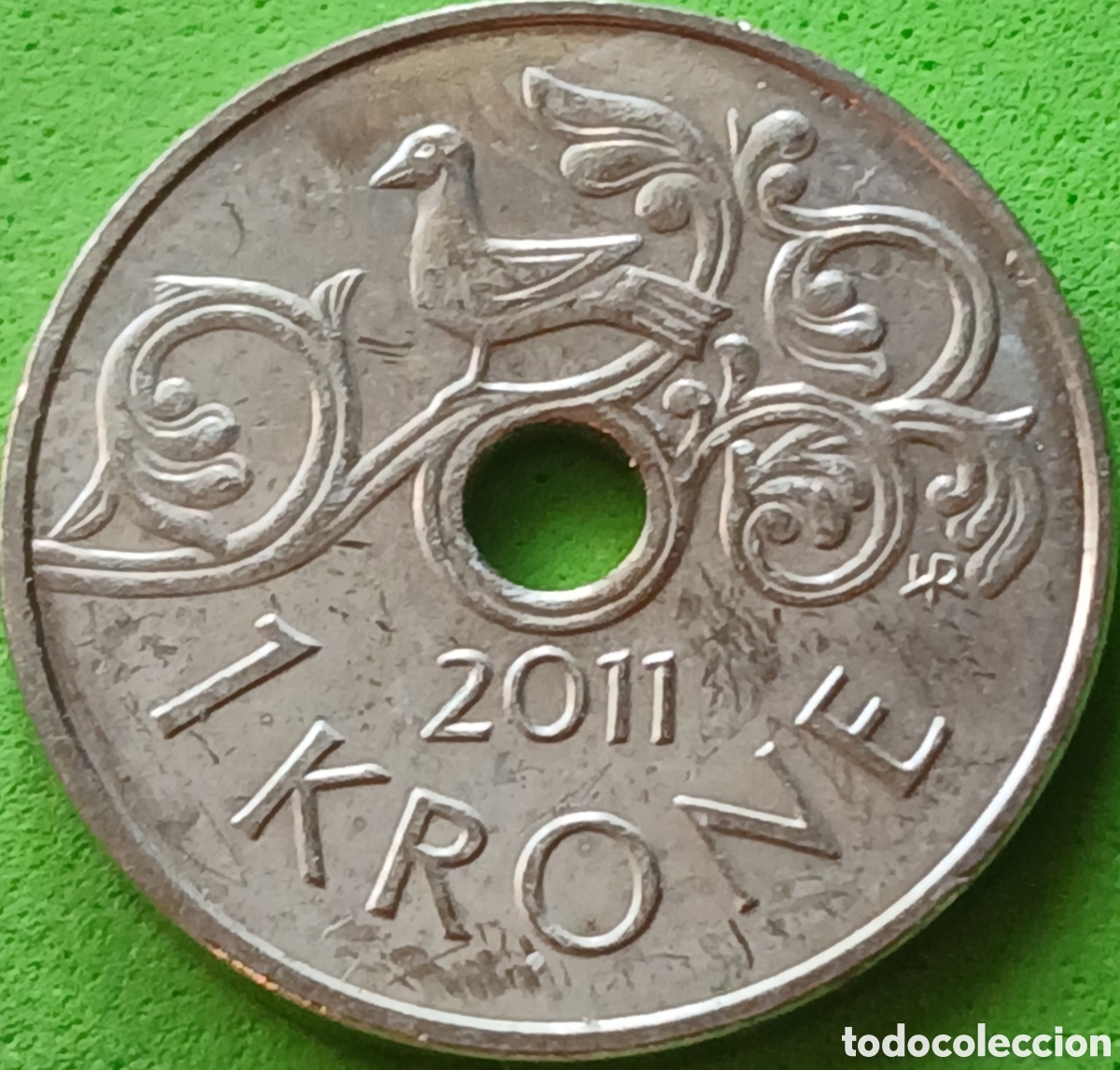 Monedas antiguas de Europa: Noruega 1 corona 2011 km#462