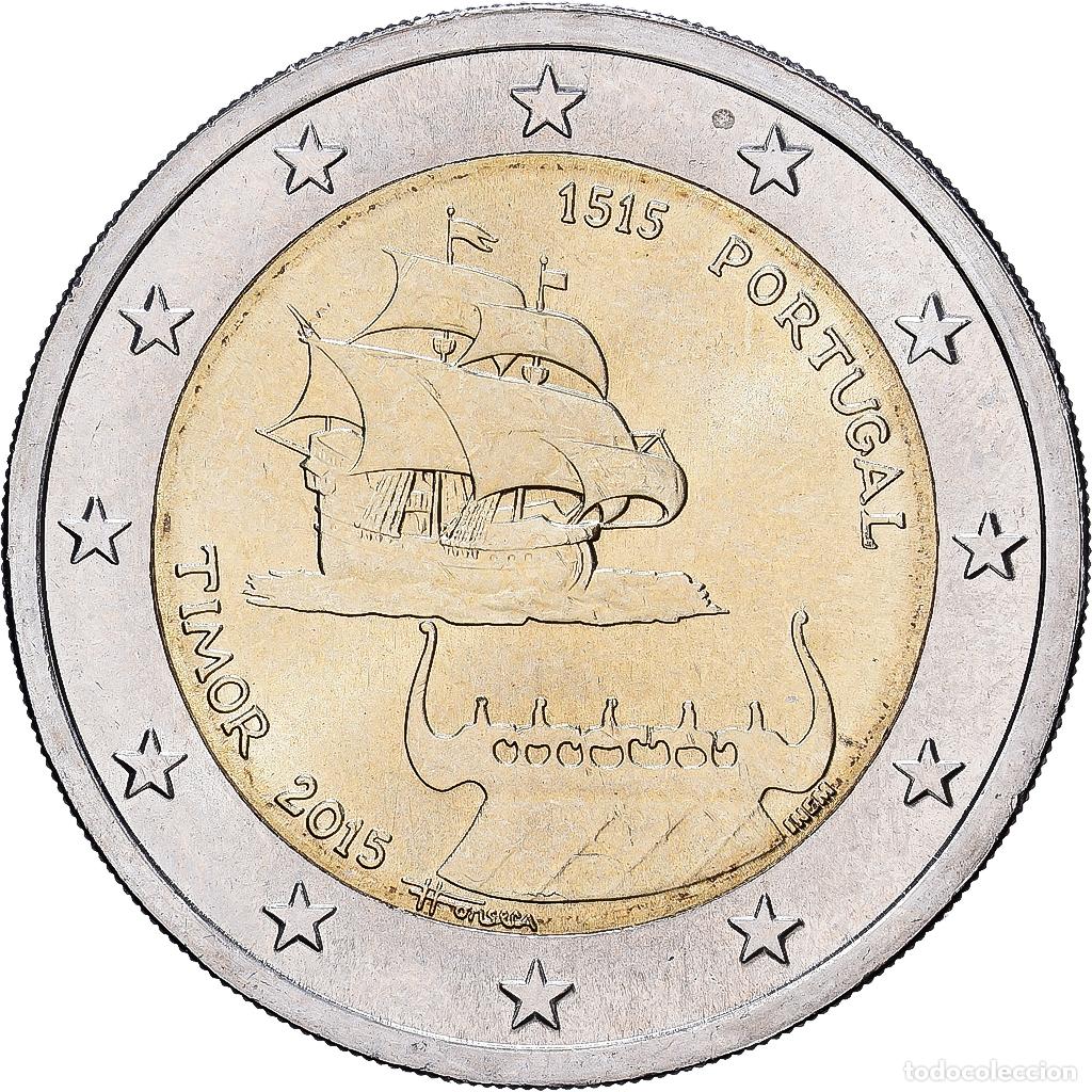 Monedas antiguas de Europa: [#1545650] Portugal, 2 Euro, Timor, 2015, Lisbon, Bimet&aacute;lico, FDC, KM:849