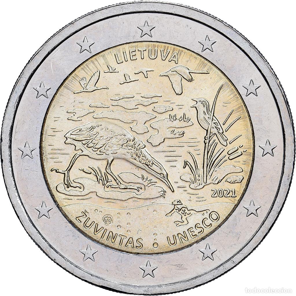 Monedas antiguas de Europa: [#1545656] Lituania, 2 Euro, Žuvintas, 2021, Vilnius, Bimet&aacute;lico, FDC, KM:265