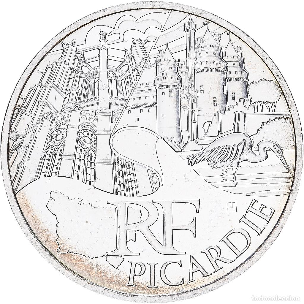 Monedas antiguas de Europa: [#1545664] Francia, 10 Euro, Picardie, 2011, MDP, Plata, SC, KM:1747