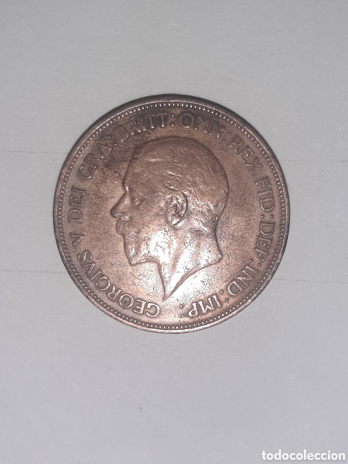 Monedas antiguas de Europa: REINO UNIDO JORGE V 1 PENNY 1936