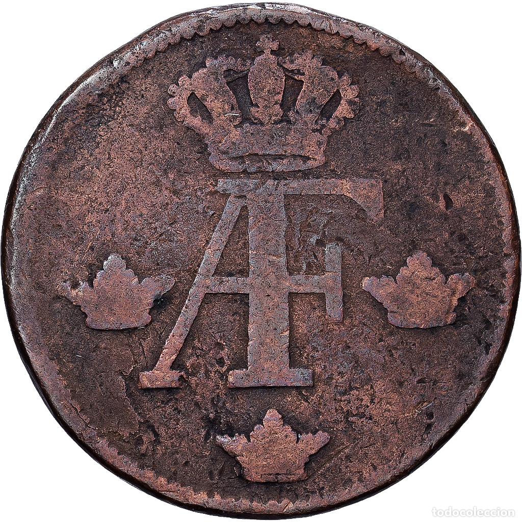 Monedas antiguas de Europa: [#1551447] Suecia, Adolf Frederick, Ore, S.M., 1769, Cobre, BC, KM:460