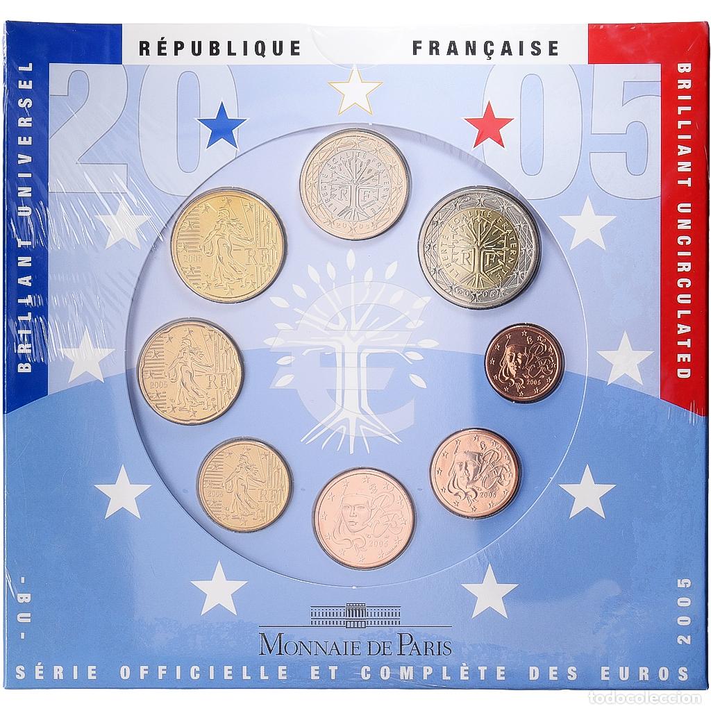Monedas antiguas de Europa: [#1545748] Francia, Set 1 ct. - 2 Euro, BU, 2005, MDP, Sin informaci&oacute;n, FDC