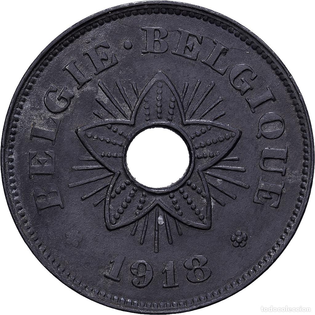 Monedas antiguas de Europa: [#1551464] B&eacute;lgica, Albert I, 50 Centimes, 1918, Brussels, Cinc, MBC+, KM:83