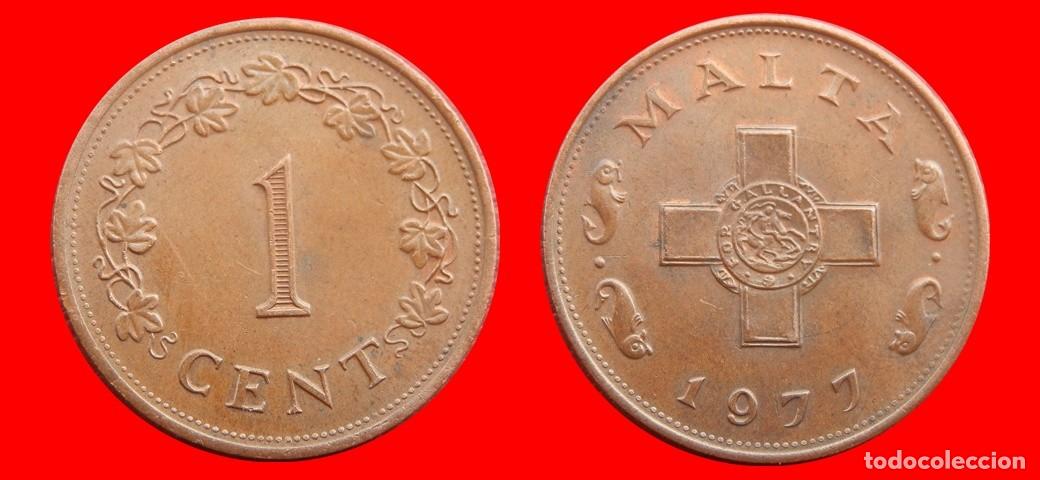 Monedas antiguas de Europa: 1 CENTIMO 1977 MALTA-151406