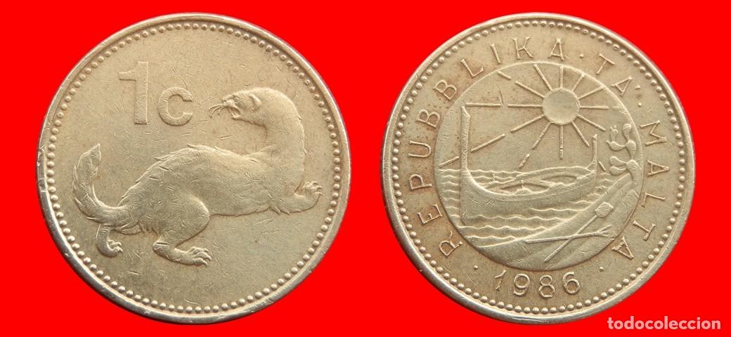 Monedas antiguas de Europa: 1 CENTIMO 1986 MALTA-151407