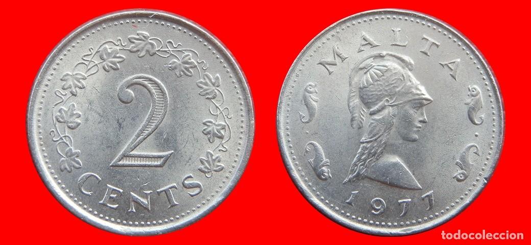Monedas antiguas de Europa: 2 CENTIMOS 1977 MALTA-151409