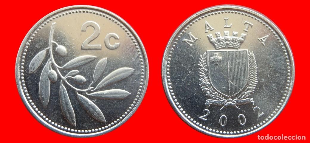 Monedas antiguas de Europa: 2 CENTIMOS 2002 MALTA-151411