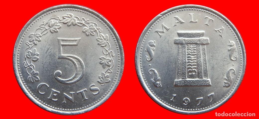 Monedas antiguas de Europa: 5 CENTIMOS 1977 MALTA-151412