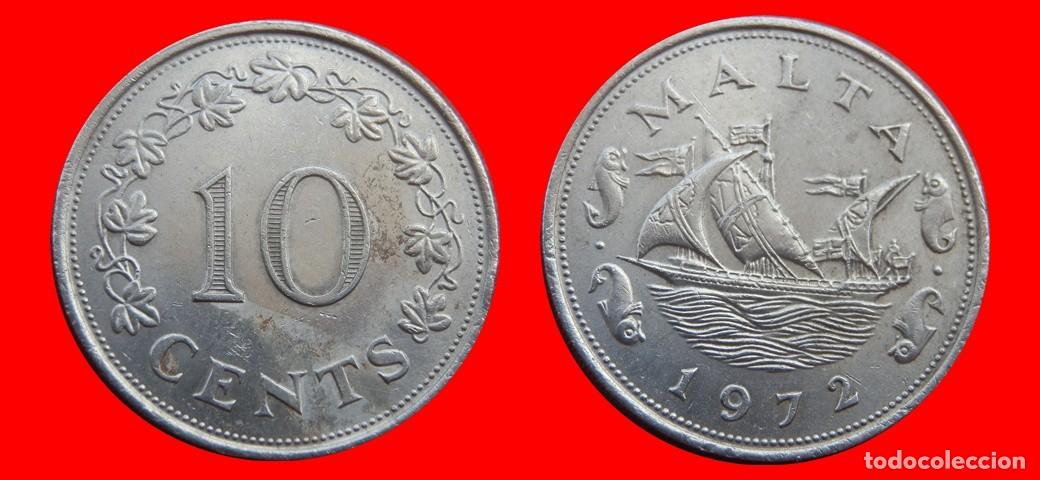 Monedas antiguas de Europa: 10 CENTIMOS 1972 MALTA-151415