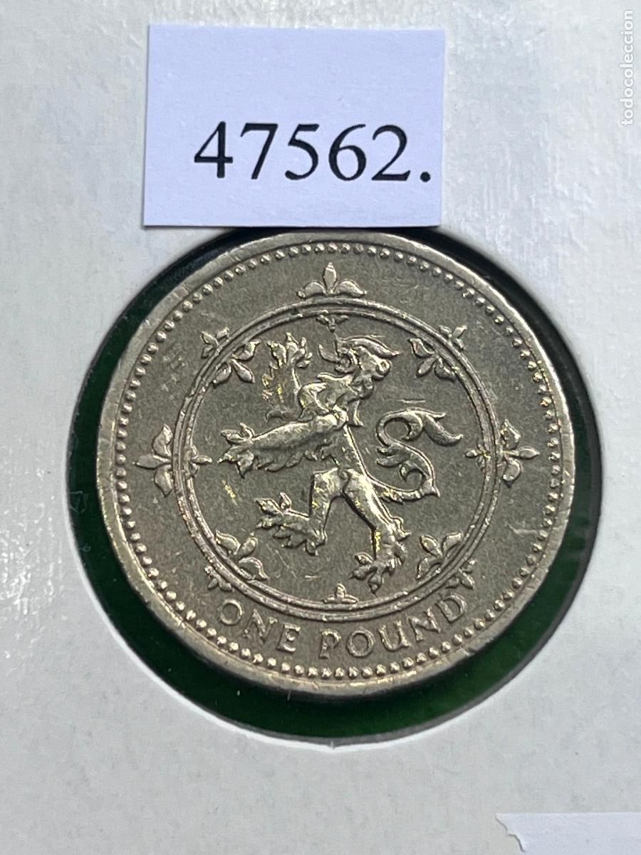 Monedas antiguas de Europa: Inglaterra 1 libra 1994, UK - Foto 1