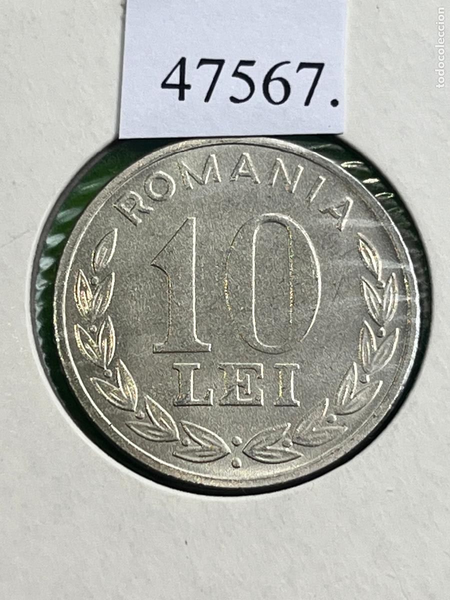 Monedas antiguas de Europa: Rumania, 10 lei 1993