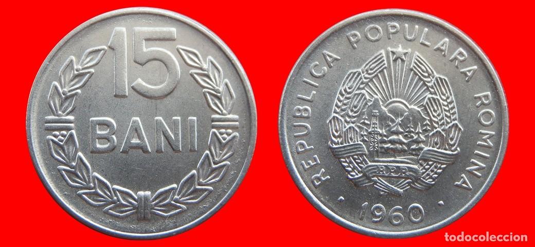 Monedas antiguas de Europa: 15 BANI 1960 RUMANIA-151430