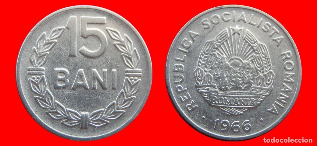Monedas antiguas de Europa: 15 BANI 1966 RUMANIA-151431