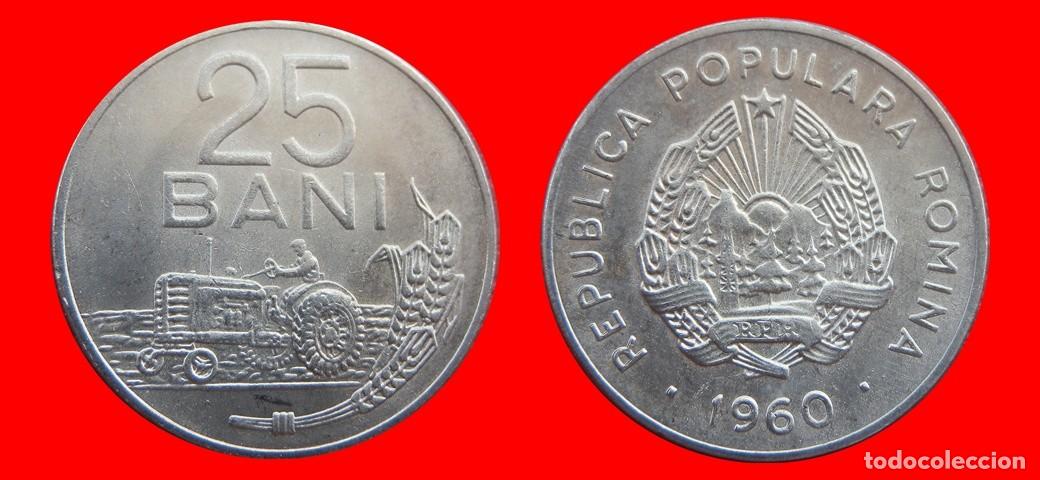 Monedas antiguas de Europa: 25 BANI 1960 RUMANIA-151433