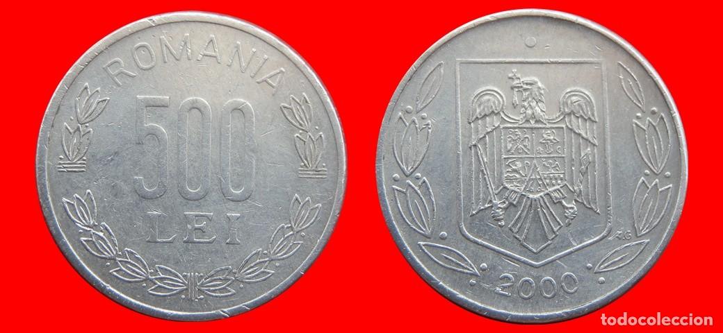 Monedas antiguas de Europa: 500 LEU LEI 2000 RUMANIA-151440