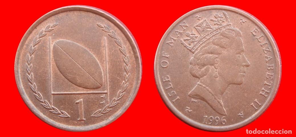 Monedas antiguas de Europa: 1 PENIQUE PENNY 1996 ISLA DE MAN-151444