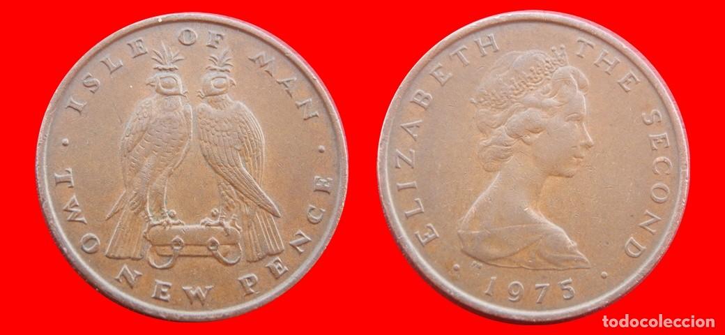 Monedas antiguas de Europa: 2 PENIQUES PENCE 1975 ISLA DE MAN-151445