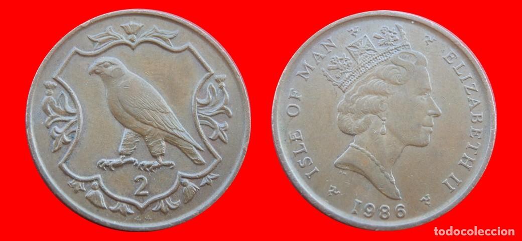 Monedas antiguas de Europa: 2 PENIQUES PENCE 1986 ISLA DE MAN-151449