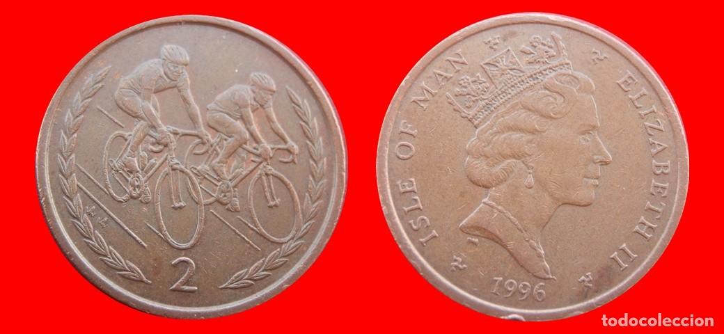 Monedas antiguas de Europa: 2 PENIQUES PENCE 1996 ISLA DE MAN-151450